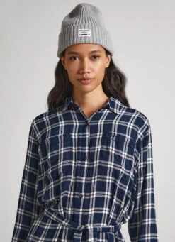 CHECKED DRESS WITH BELT -Winter Clothes Store PL953395 0AA 03 MO