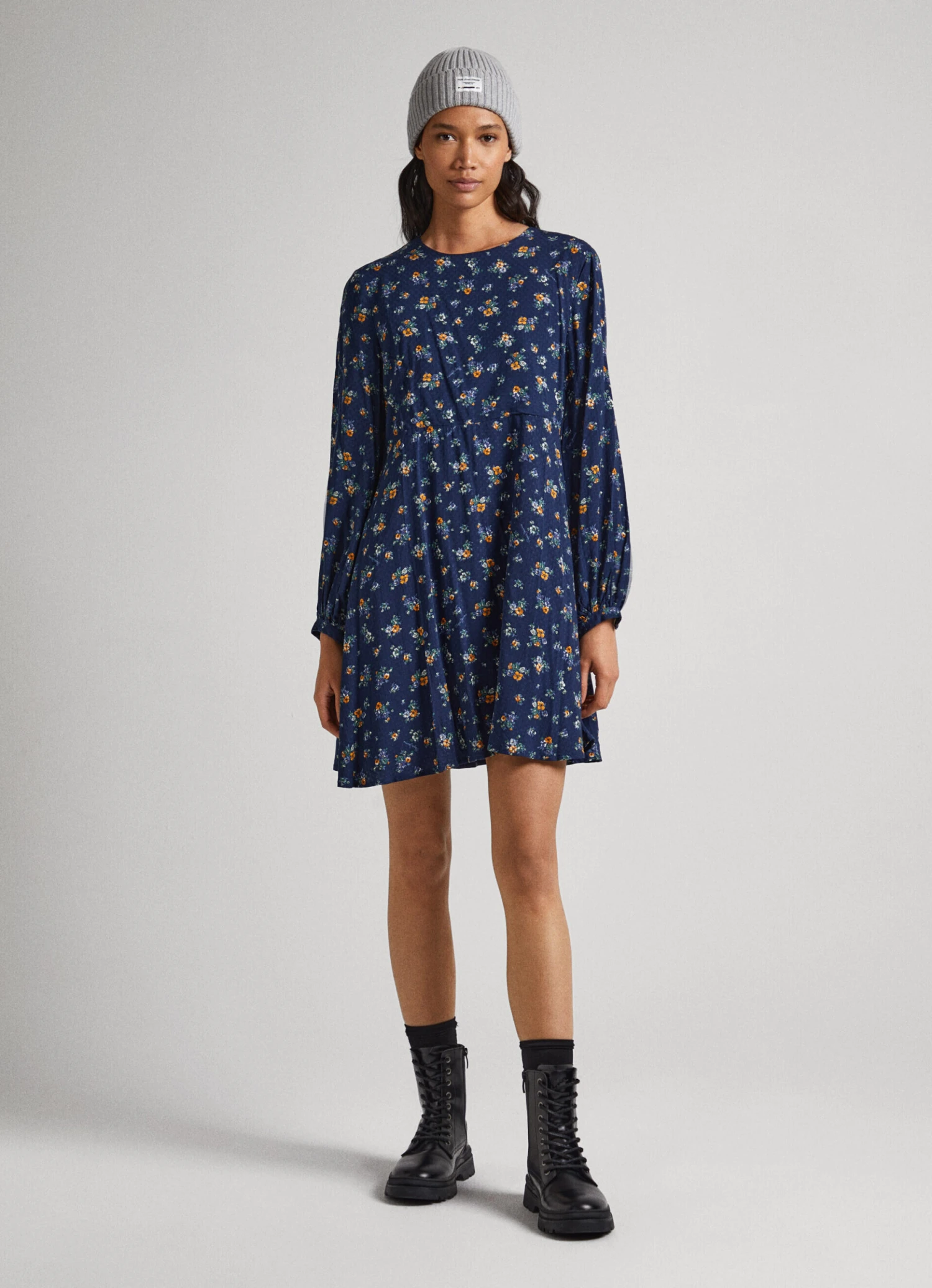 FLORAL DOBBY DRESS 4 FLORAL DOBBY DRESS - Image 2