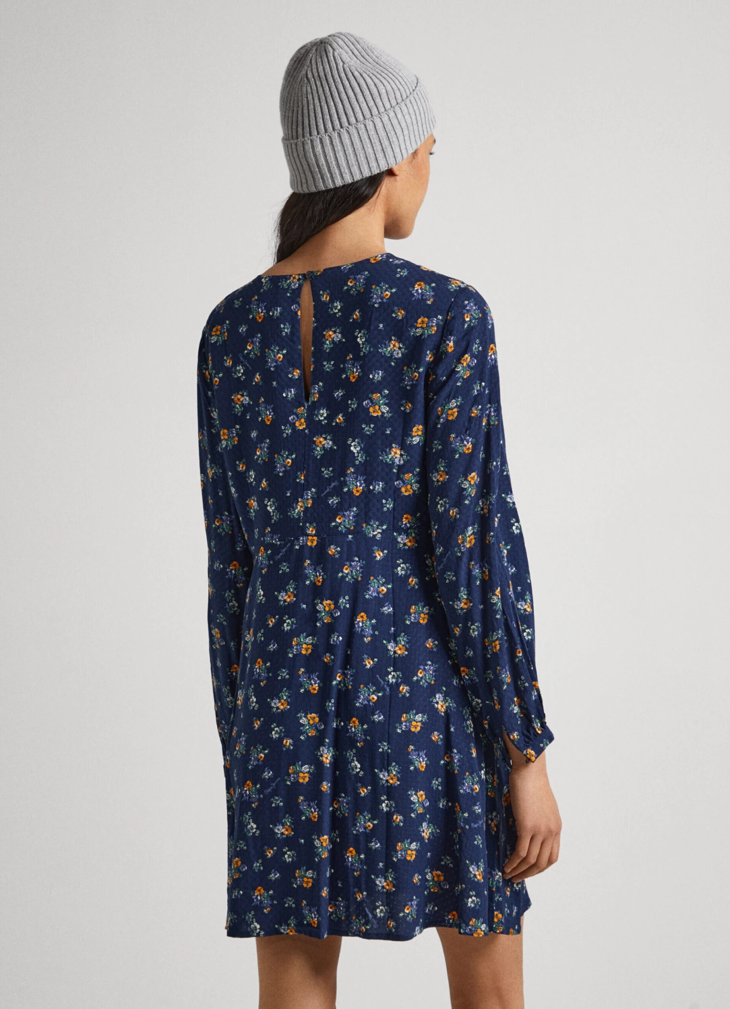 FLORAL DOBBY DRESS 6 FLORAL DOBBY DRESS - Image 4