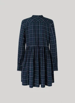 CHECKED BABYDOLL DRESS -Winter Clothes Store PL953402 0AA 02 FL