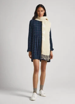 CHECKED BABYDOLL DRESS -Winter Clothes Store PL953402 0AA 02 MO