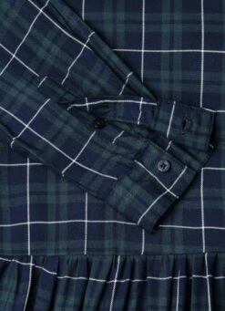 CHECKED BABYDOLL DRESS -Winter Clothes Store PL953402 0AA 03 FL