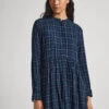CHECKED BABYDOLL DRESS