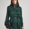 SATIN BUTTON-UP DRESS -Winter Clothes Store PL953403 692 01 MO