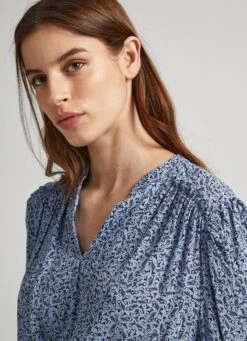 FLORAL PRINT DOBBY DRESS -Winter Clothes Store PL953408 0AA 03 MO