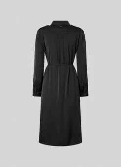 SATIN SHIRT DRESS -Winter Clothes Store PL953414 999 02 FL