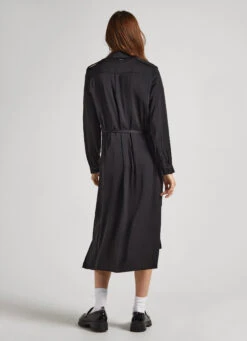 SATIN SHIRT DRESS -Winter Clothes Store PL953414 999 05 MO