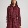 CHECKED COTTON DRESS
