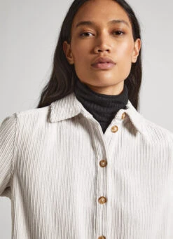 CORDUROY SHIRT DRESS -Winter Clothes Store PL953425 804 03 MO