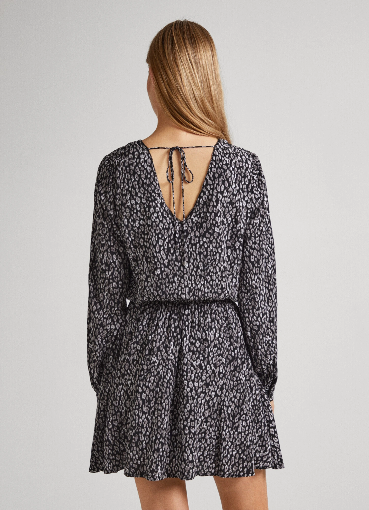 SHORT DRESS WITH ANIMAL PRINT 7 SHORT DRESS WITH ANIMAL PRINT - Image 5