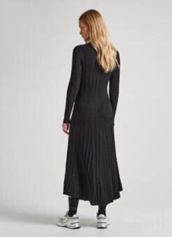 LONG RIBBED DRESS -Winter Clothes Store PL953448 999 05 MO