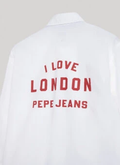 UNISEX SHIRT WITH I LOVE LONDON PRINT ON BACK 21 UNISEX SHIRT WITH I LOVE LONDON PRINT ON BACK -Winter Clothes Store PM308541 800 02 FL