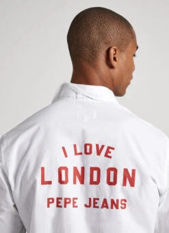 UNISEX SHIRT WITH I LOVE LONDON PRINT ON BACK 19 UNISEX SHIRT WITH I LOVE LONDON PRINT ON BACK -Winter Clothes Store PM308541 800 08 MO